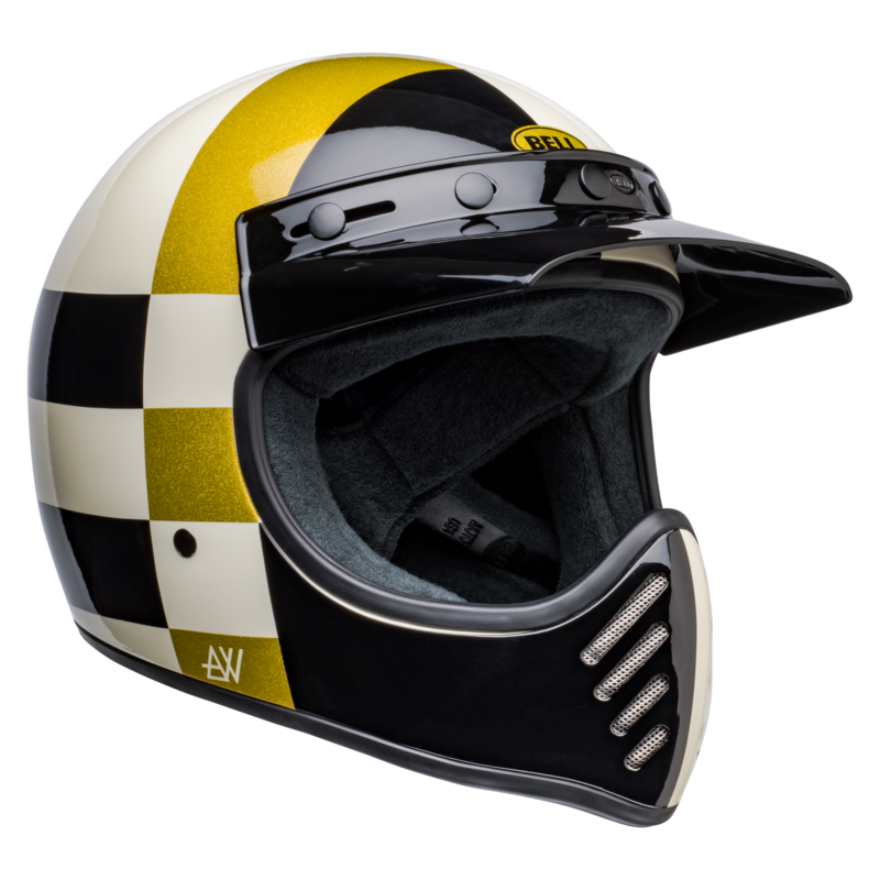 Bell Moto-3 Classic Red motorcycle helmet