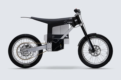 Dude bikes motociklu veikals piedāvā zviedru CAKE Kalk INK elektrisko motociklu