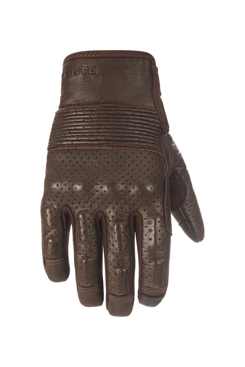 PANDO ONYX BROWN 02 – Leather Motorcycle Gloves