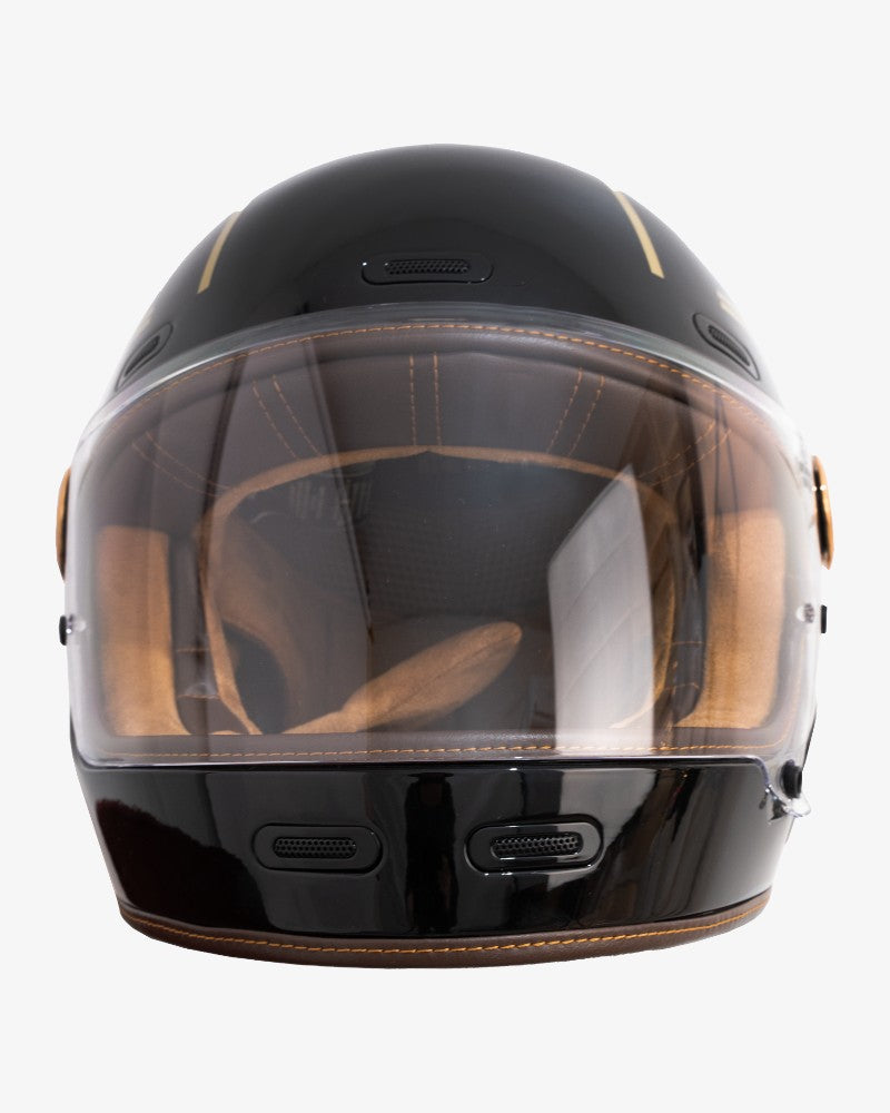By City Roadster III Black Shiny motorcycle helmet