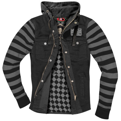 Holyfreedom Folsom Hooded Motorcycle Shirt at Dude Bikes motorcycle store