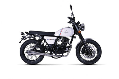 Mash Seventy 125cc motorcycle at Dude Bikes motorcycle store