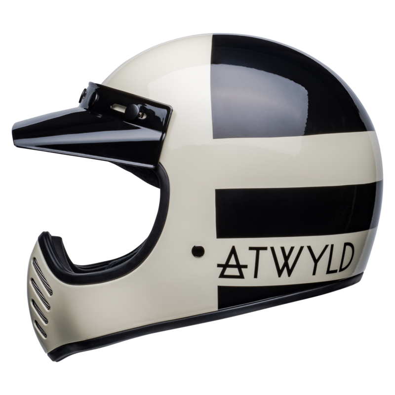 Bell Moto-3 Classic Atwlyd Orbit White/Black