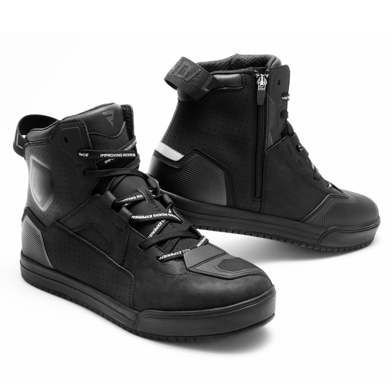Motorcycle riding footwear - boots, sneakers, accesories