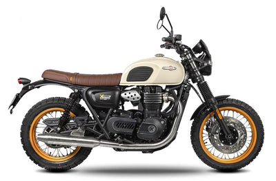 Dude Bikes motociklu veikals piedāvā Brixton Cromwell 1200cm3 scrambler motociklu