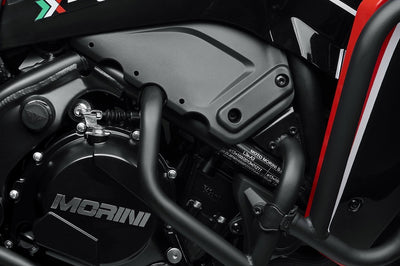 Moto Morini X-Cape Engine Heat Protectors at Dude Bikes motorcycle store