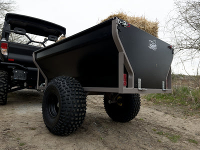 SHARK ATV TRAILER WOOD 550 BLACK for Segway ATV at Dude Bikes motorcycle store