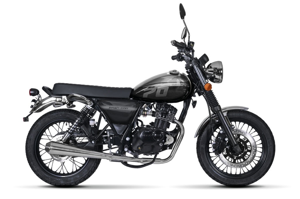 Mash Seventy Black Vinyl 124cc