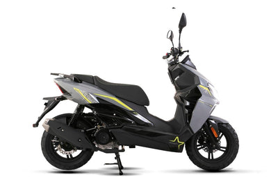 Mash SHIFTR 50cc Grey scooter at dude bikes motorcycle store for sale