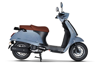 Mash City 50cc scooter Blue color at Dude Bikes motorcycle store