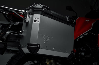 Moto Morini Aluminium Side Box Set at Dude Bikes motorcycle store