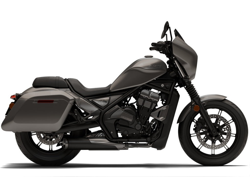 Moto Morini Calibro Bagger 700cc Garage Gray
