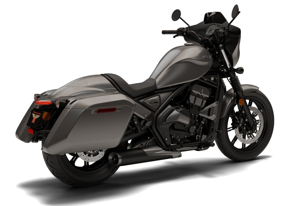 Moto Morini Calibro Bagger 700cc Garage Gray