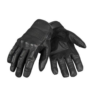 Pando_Onyx_Black_Gloves_at Dude Bikes motorcycle store