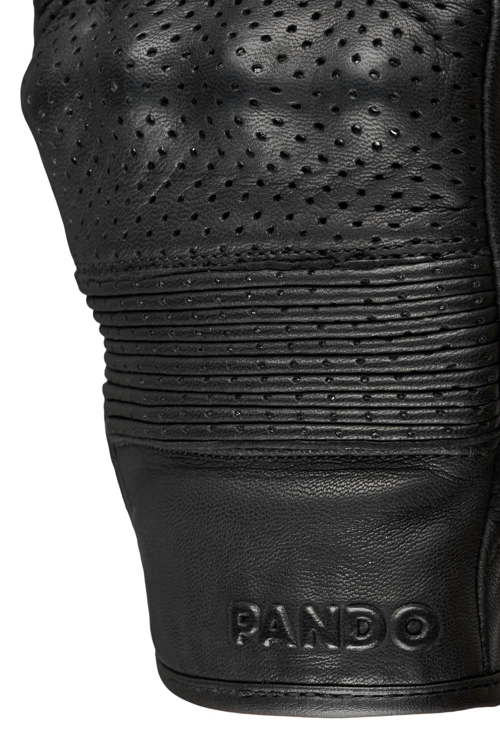 PANDO ONYX BLACK 02 – Leather Motorcycle Gloves