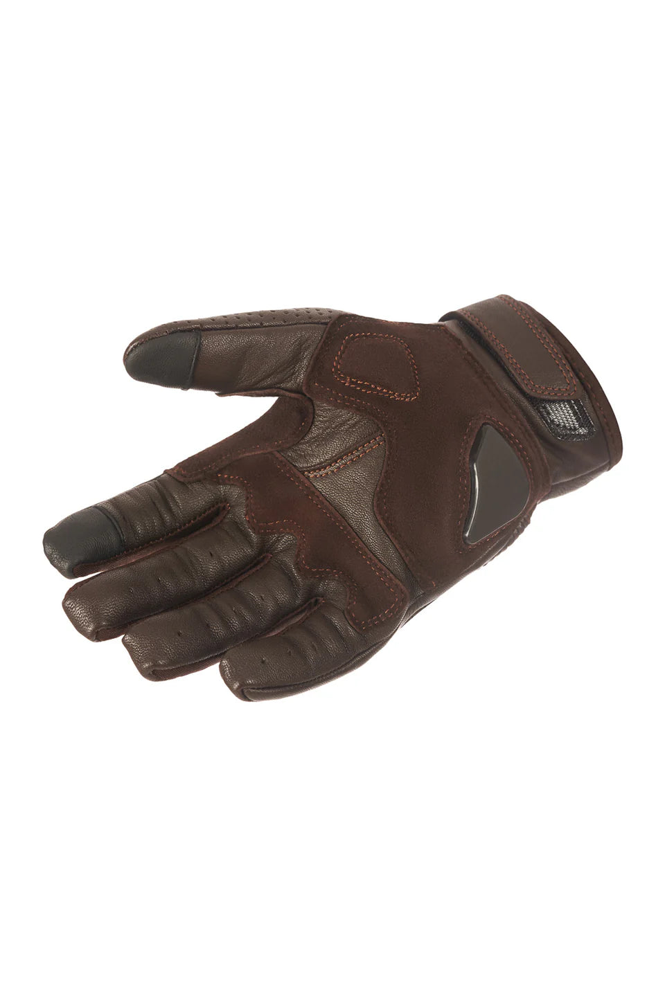 PANDO ONYX BROWN 02 – Leather Motorcycle Gloves