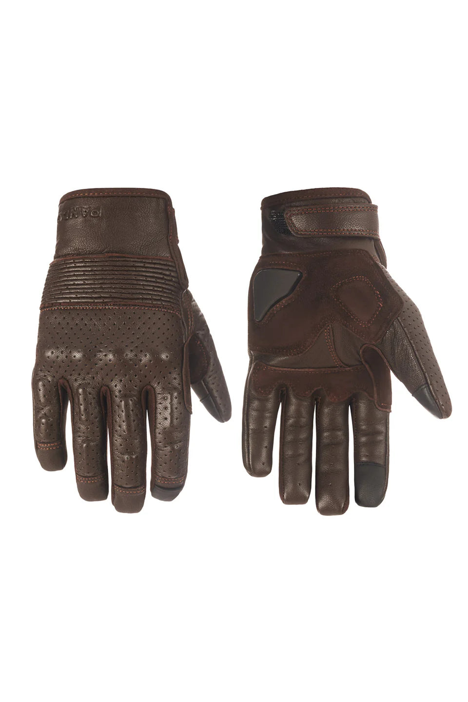 PANDO ONYX BROWN 02 – Leather Motorcycle Gloves