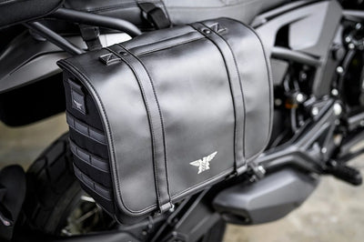 Moto Morini SCR and STR Side Bags at Dude Bikes motorcycle store