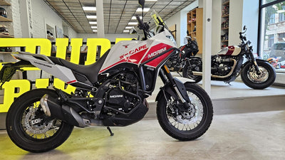 Used Moto Morini X-Cape White Carrara 650cc at dude bikes motorcycle store for sale