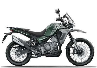 Moto Morini Alltrhike 450 STD Green at dude bikes motorcycle store for sale
