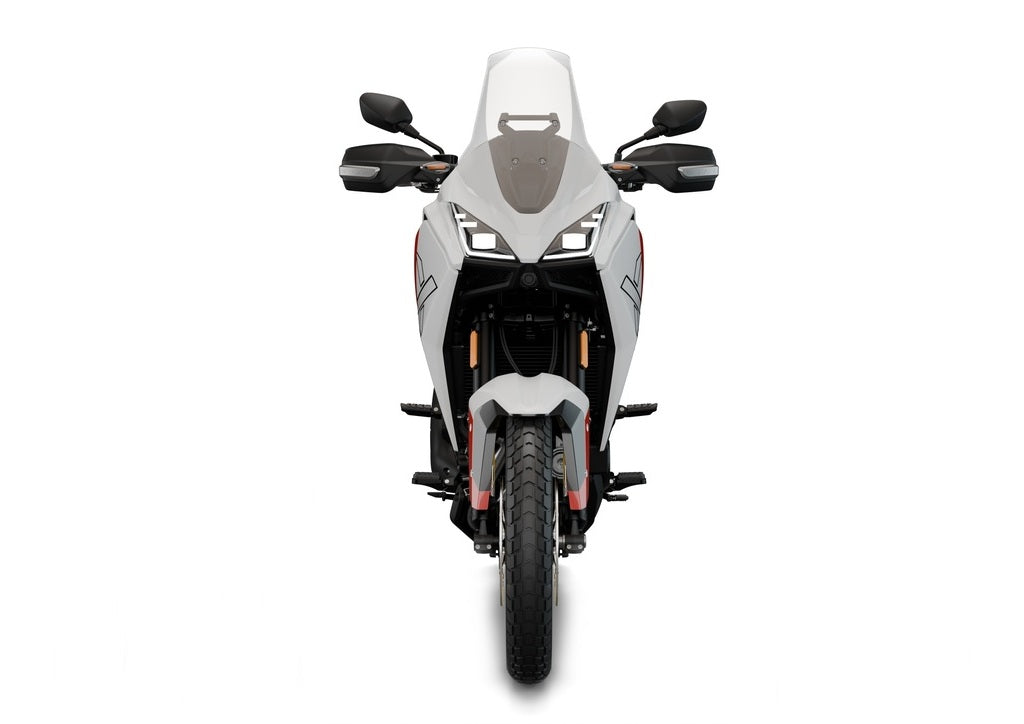 Moto Morini X-Cape 700 Carrara White Golden Wheels