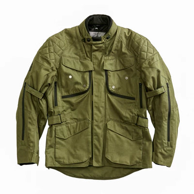 Holyfreedom Explorer Green motorcycle travel Jacket at dude bikes motorcycle store for sale
