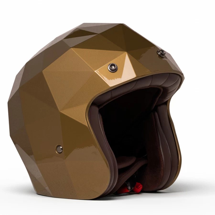 golden state motorcycle helmet Holyfreedom Stealth golden eye helmet