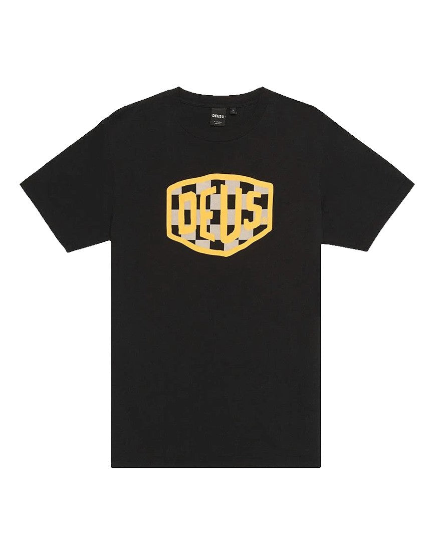 Deus Ex Machina Moto Shield Tee Black - Main Image