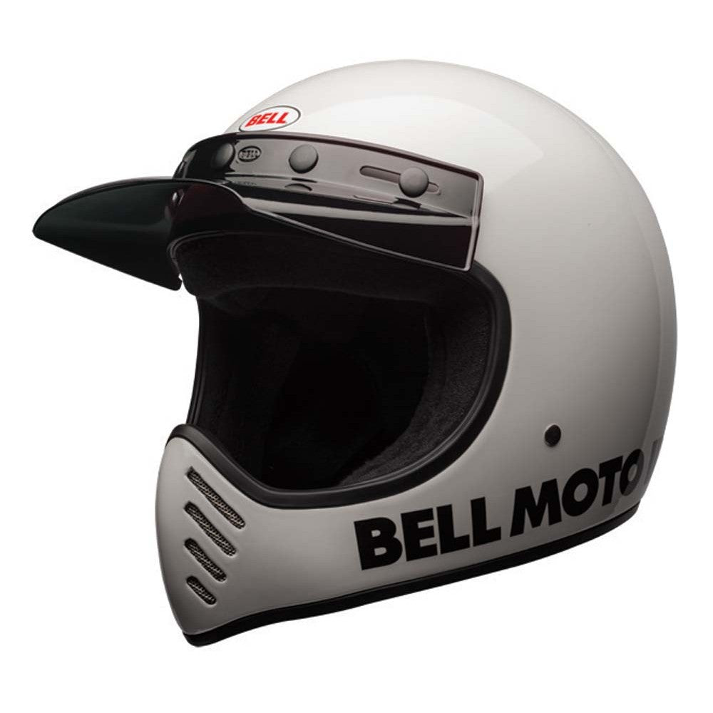 bell dh3 helmet Bell Moto-3 Classic White motorcycle helmet