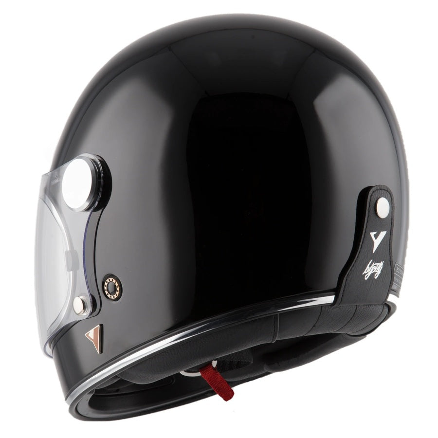By City Roadster II Black Shiny Motorbike Helmet