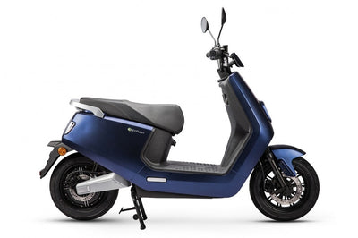 Mash electric scooter at dude bikes motorcycle store