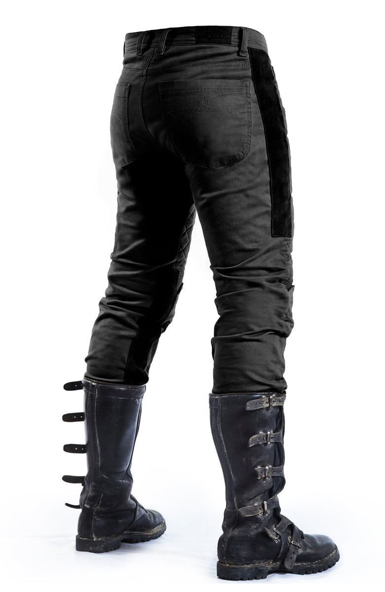 Fuel Motorcycles Sergeant Black Pants