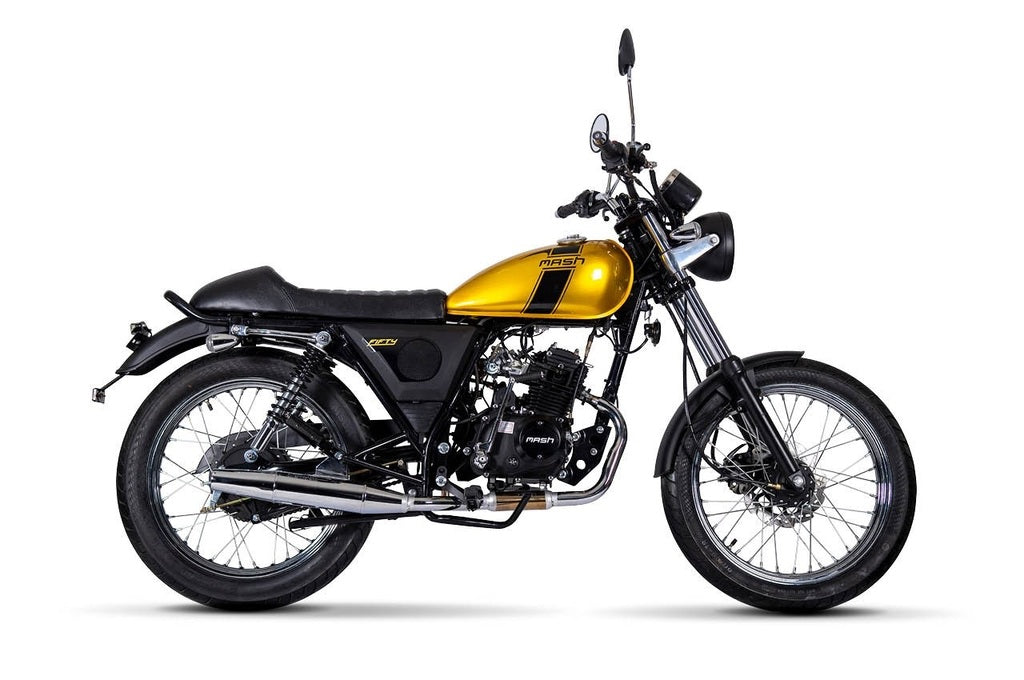 Mash Fifty 50cc Yellow Gold