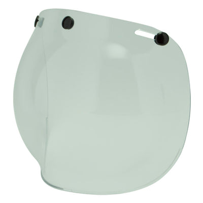 Clear Bubble Two Strokes Visor for Motorcycle Helmet