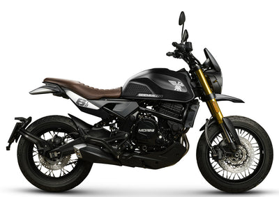Moto Morini Seiemmezzo SCR 650cc Night Black at Dude Bikes motorcycle store