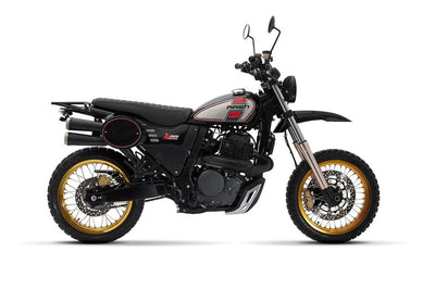 Mash X Ride 650cc black motorcycle