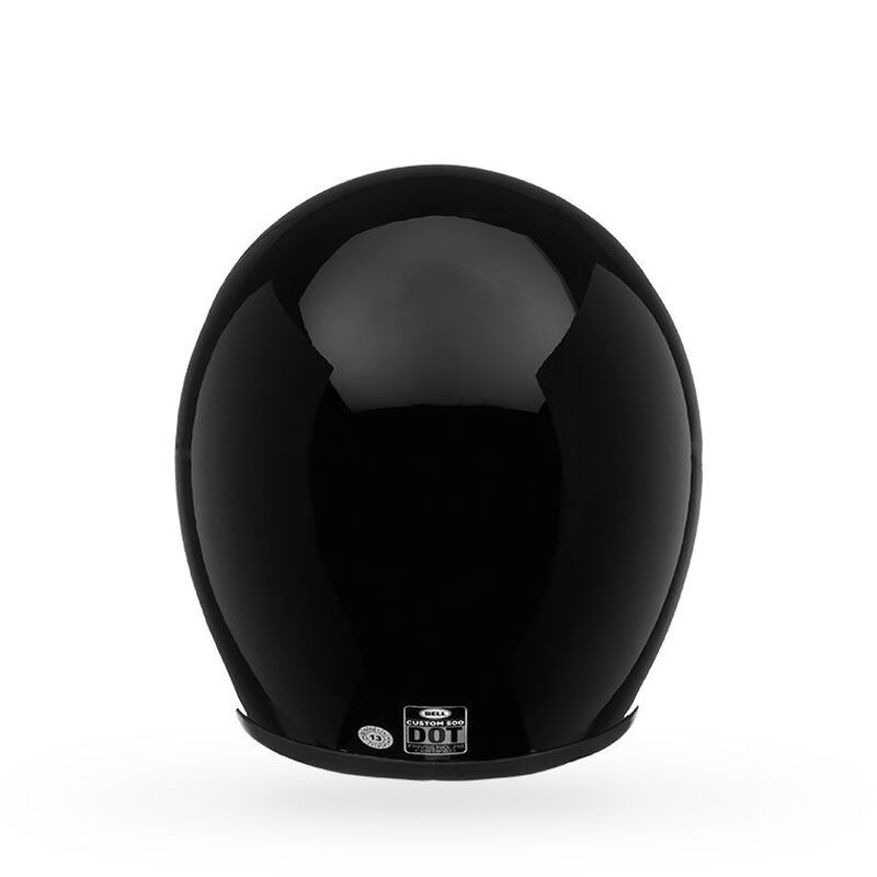 bell helmet black beauty Bell Custom 500 Gloss Black motorcycle helmet