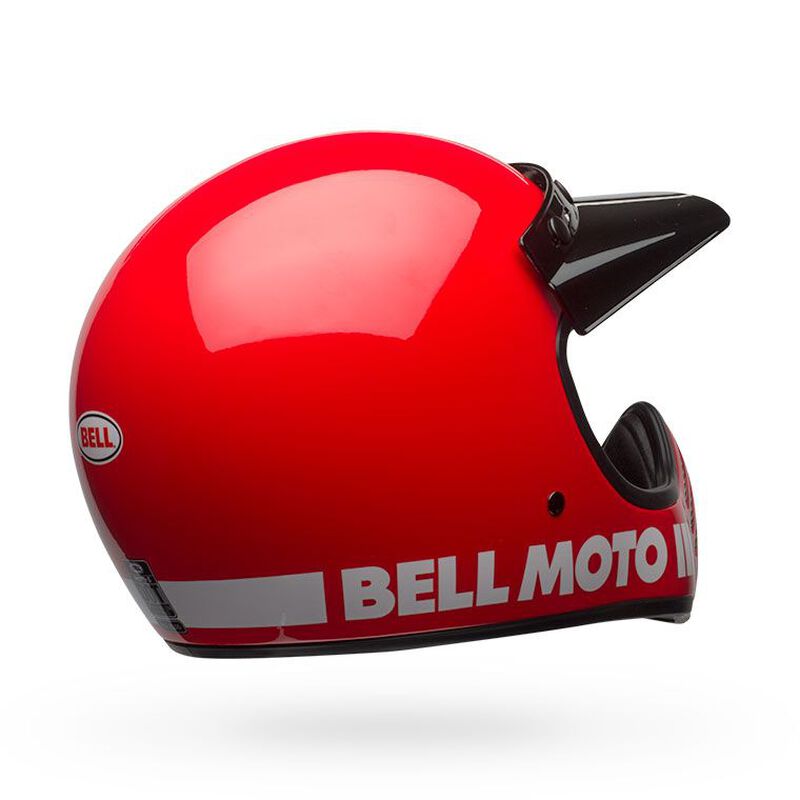 Bell Moto-3 Classic Red motorcycle helmet